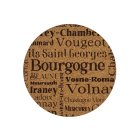 1 dessous de verre en  liège "Bourgogne"