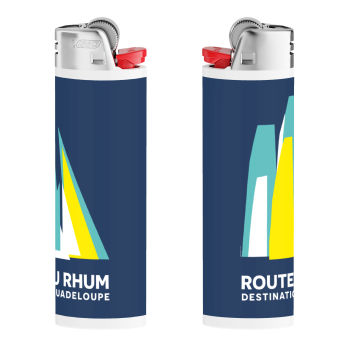 Briquet BIC® - affiche Route du Rhum - Destination Gouadeloupe.