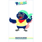 Stylo BIC® 4 couleurs Route du Rhum - Destination Guadeloupe. Édition Mascotte Timal-3