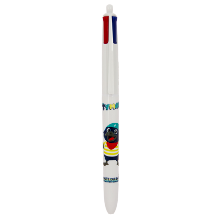 Stylo BIC® 4 couleurs Route du Rhum - Destination Guadeloupe. Édition Mascotte Timal